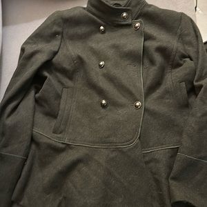 Banana Republic Military like wool coat XL “Mario Bellicci” Italy